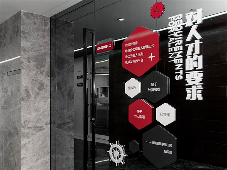 碧桂園地產文化墻